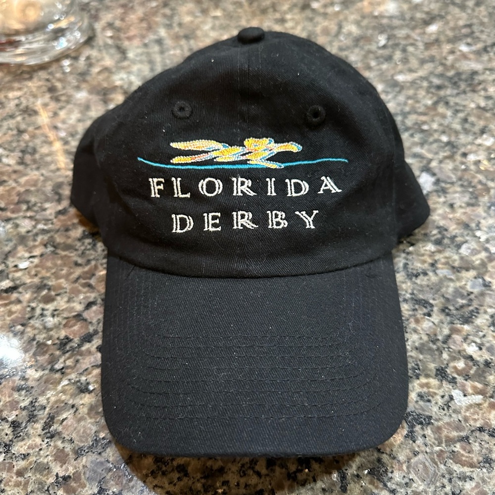 Vintage Florida Derby Black Cap